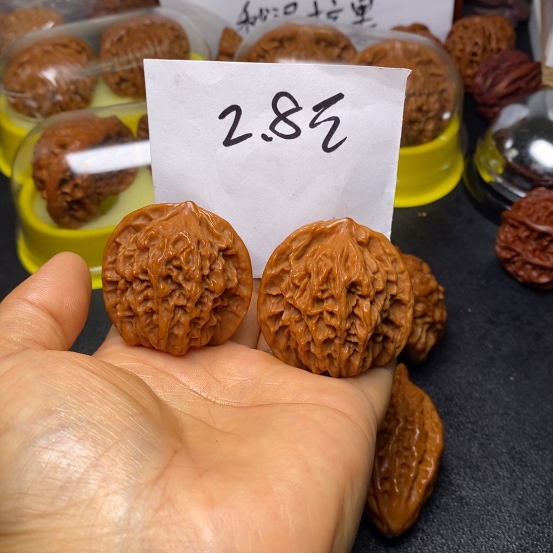 桃核吊坠盘龙纹福利