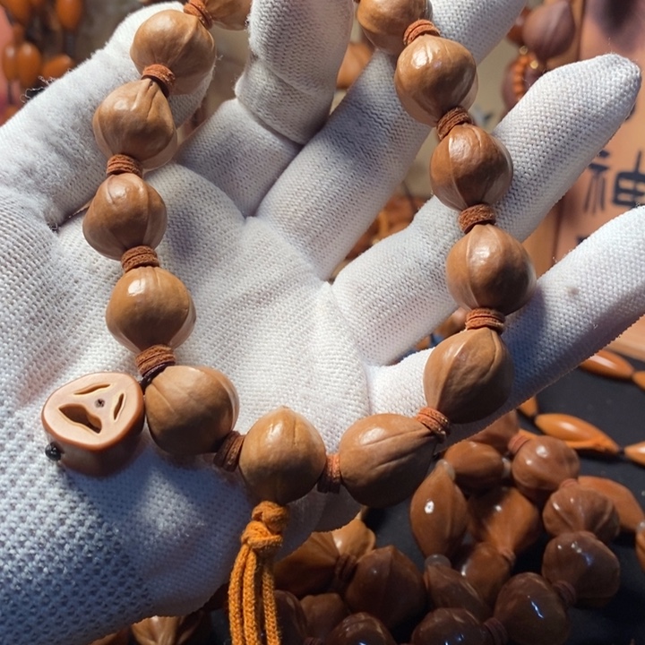 橄榄核手串/手链1.5野生核