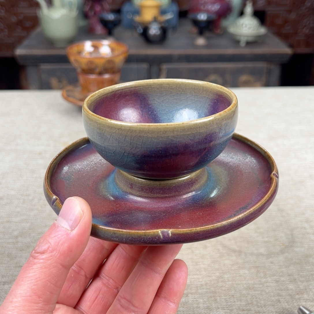 瓷片正能量陶瓷艺术品