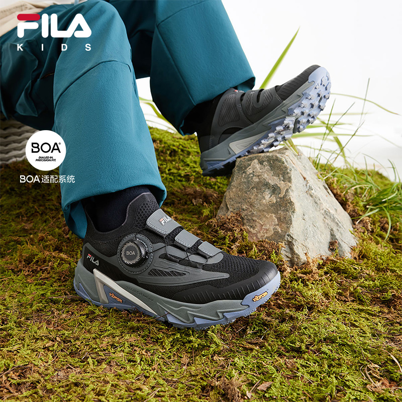 【斐乐儿童】2025年春季新款中大童时尚百搭猎豹3户外鞋K15B512502