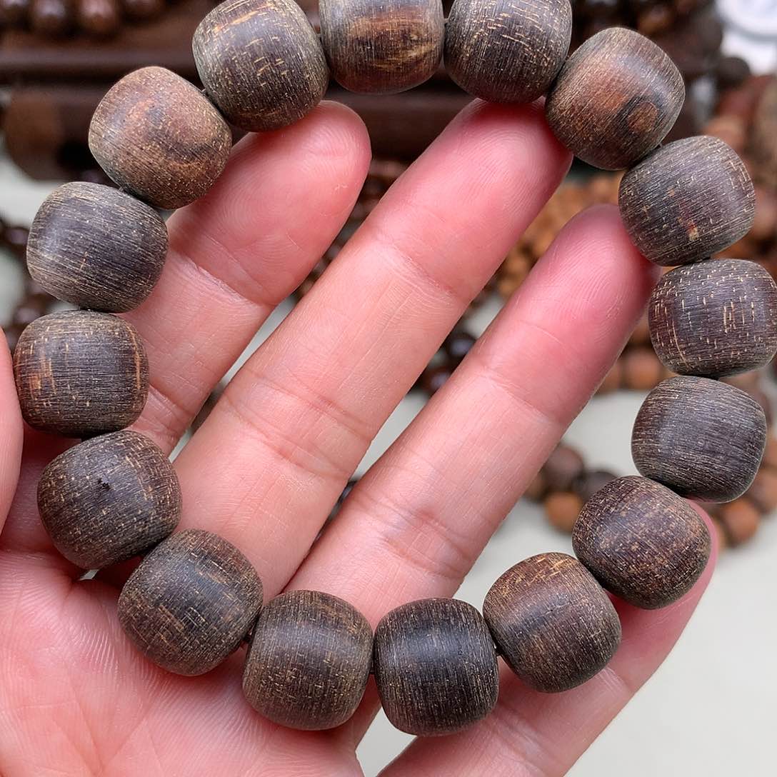 【闪购商品】贡木其他巴贡黑油虎珀金丝13*14