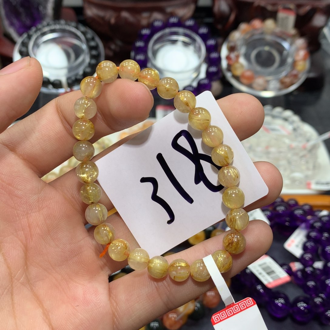 水晶手链未镶嵌天然