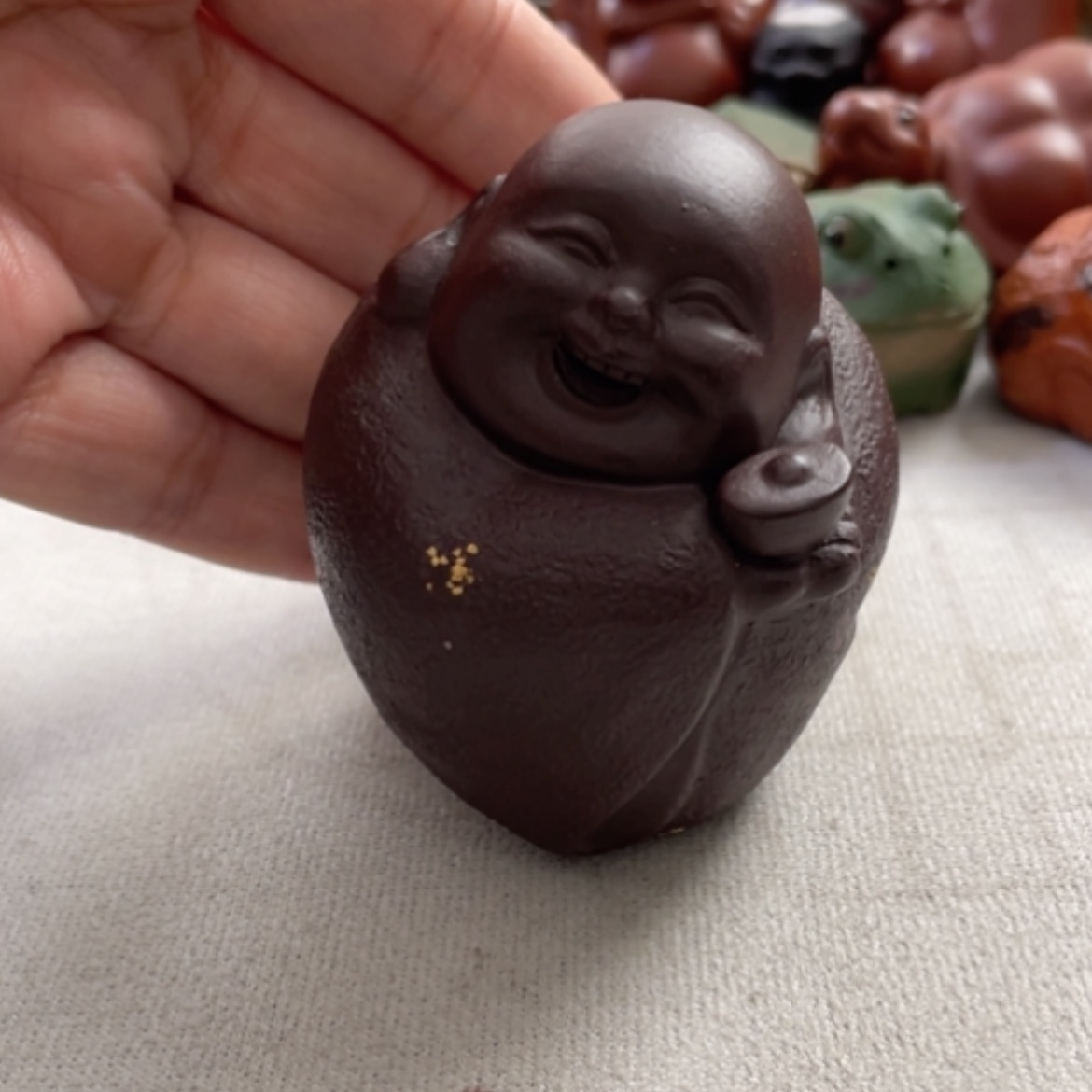 【闪购商品】紫砂茶宠紫砂弥勒