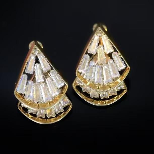 铁合金亚克力耳饰 时尚饰品潮流耳钉