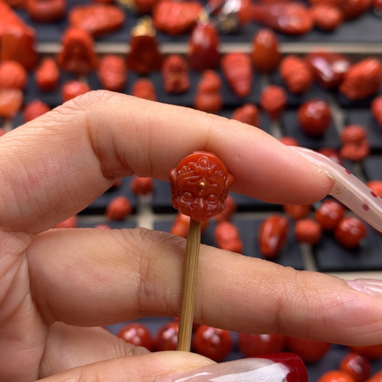 【闪购商品】南红玛瑙大象未镶嵌