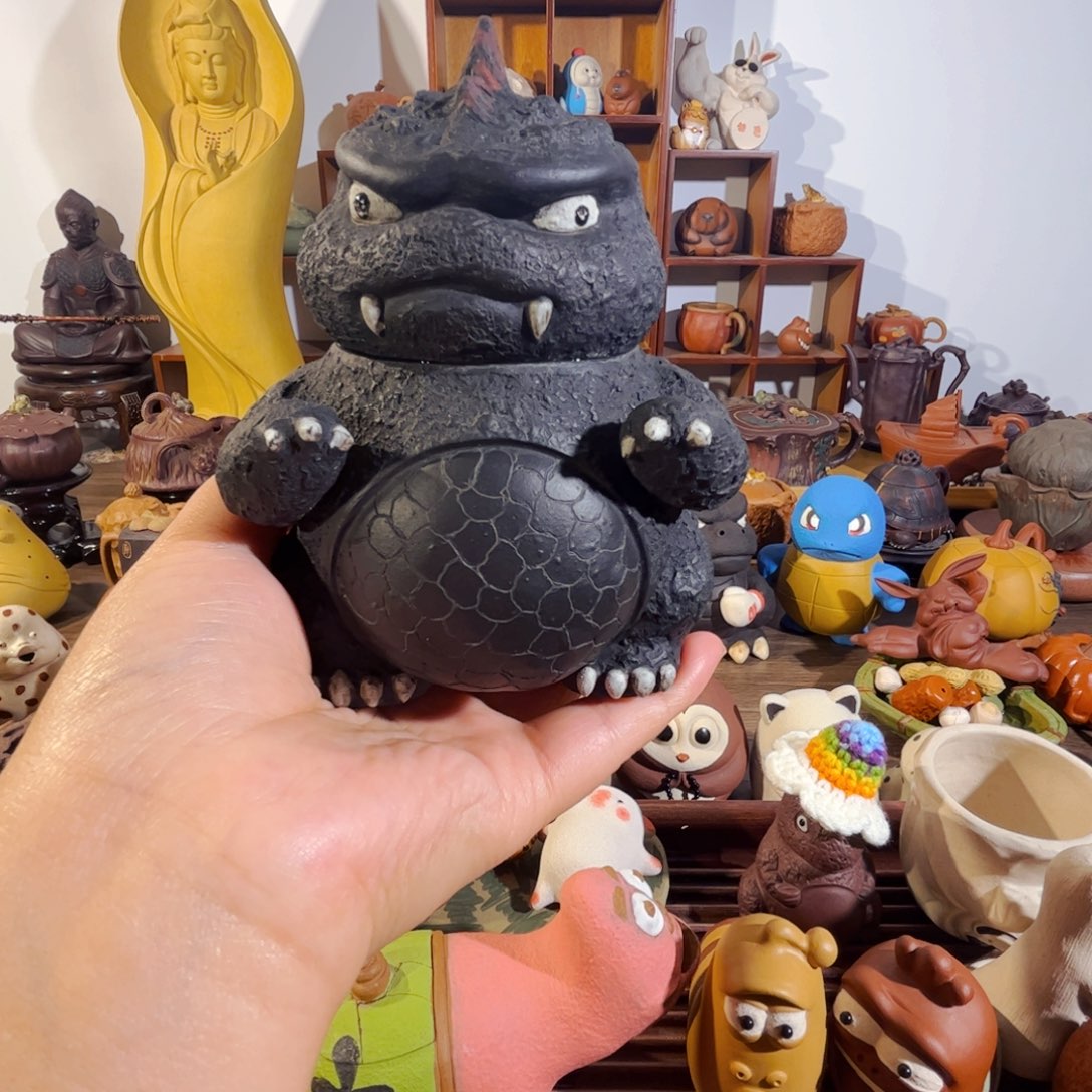 紫砂茶壶乌**?纯手工制作过程非常