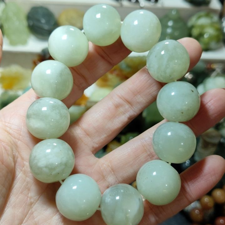 岫玉手串款式手串未镶嵌