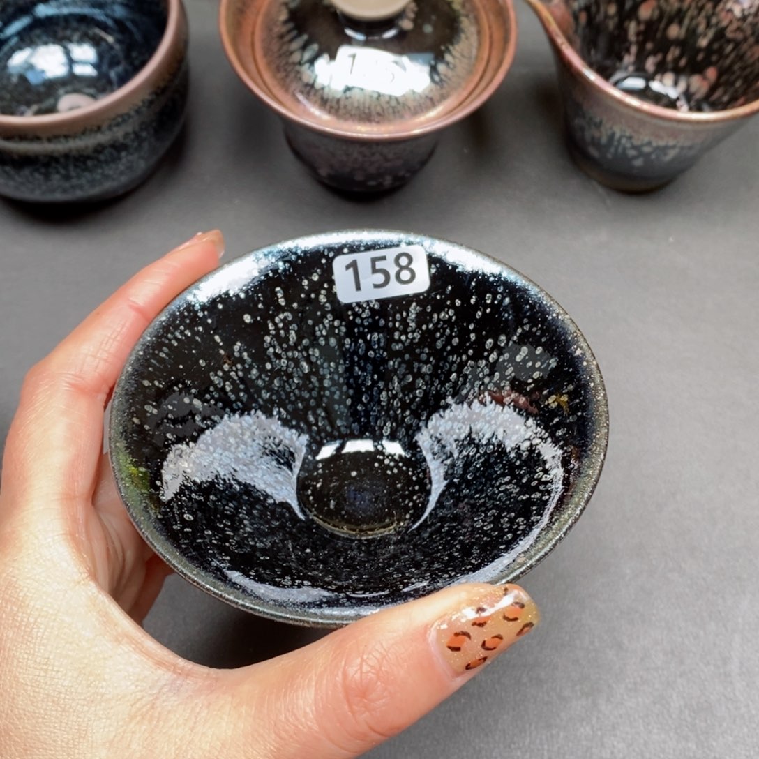 茶盏建窑建盏主人杯158
