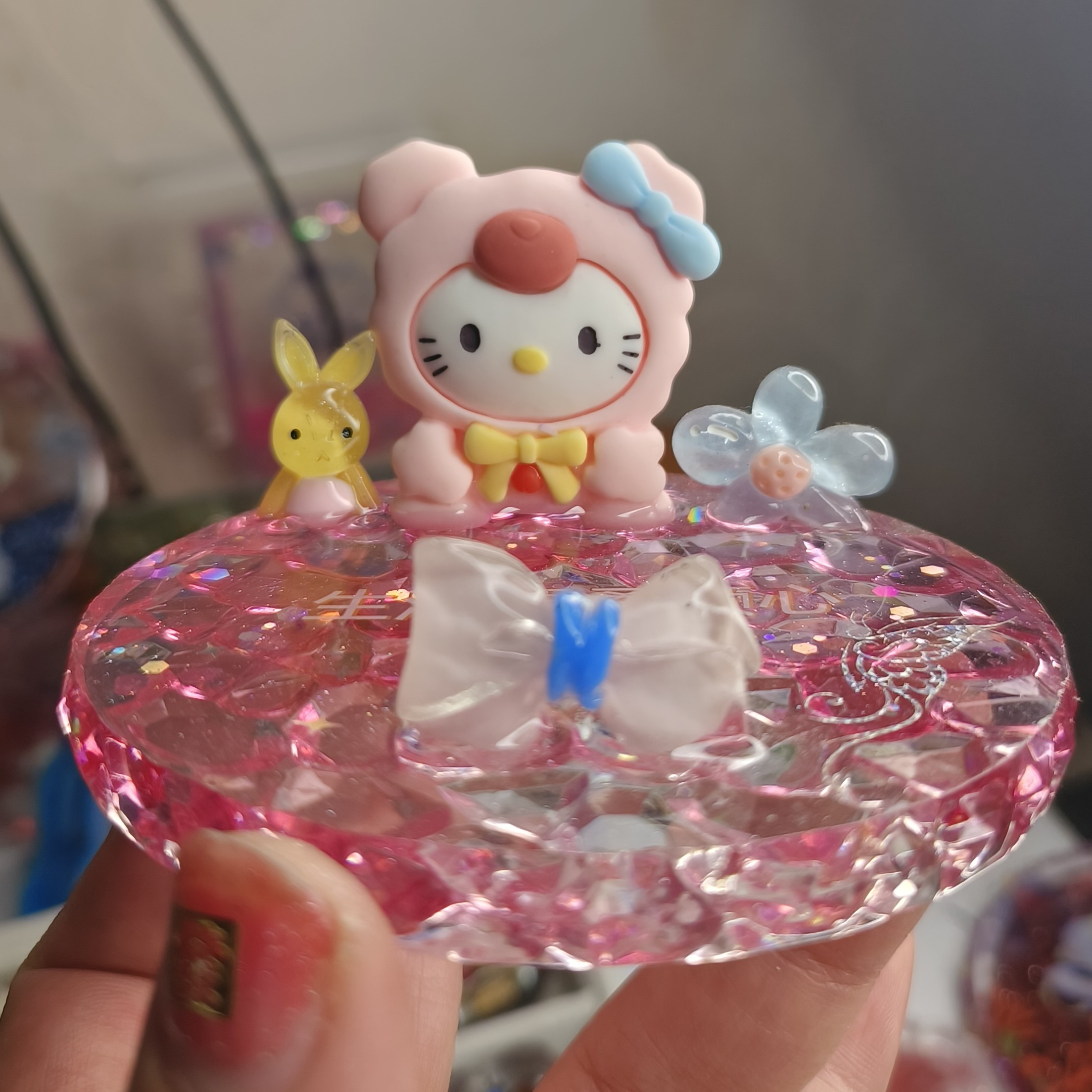 卡通可爱三丽鸥滴胶手机支架（现货可定制）