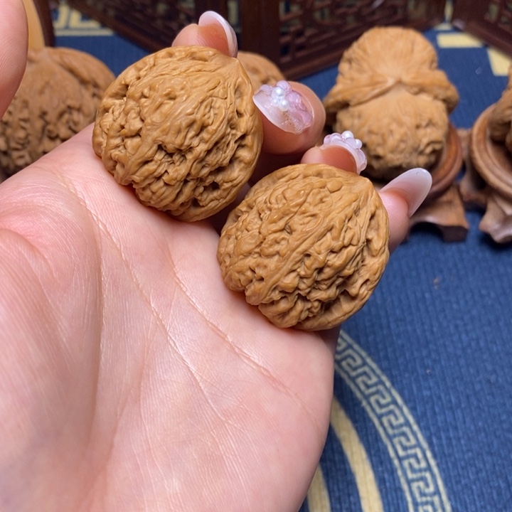 文玩核桃把件32迷你南疆