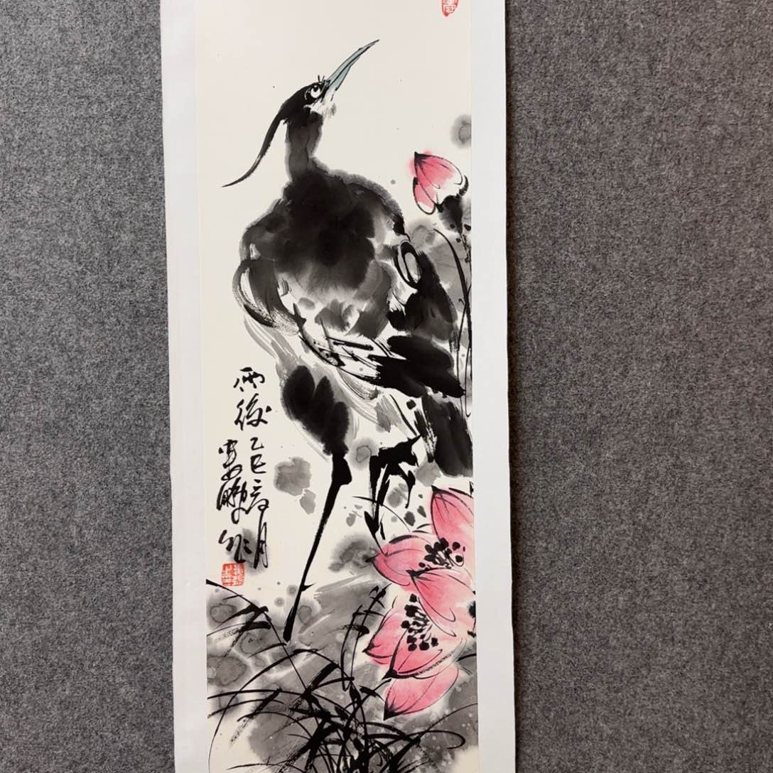 国画娄鹏老师手绘作品