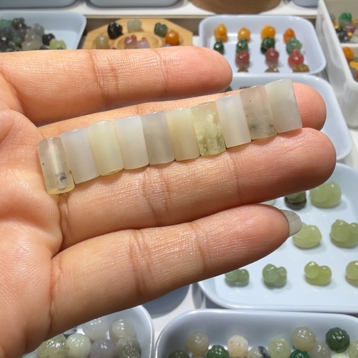 未镶嵌和田玉珠宝半成品