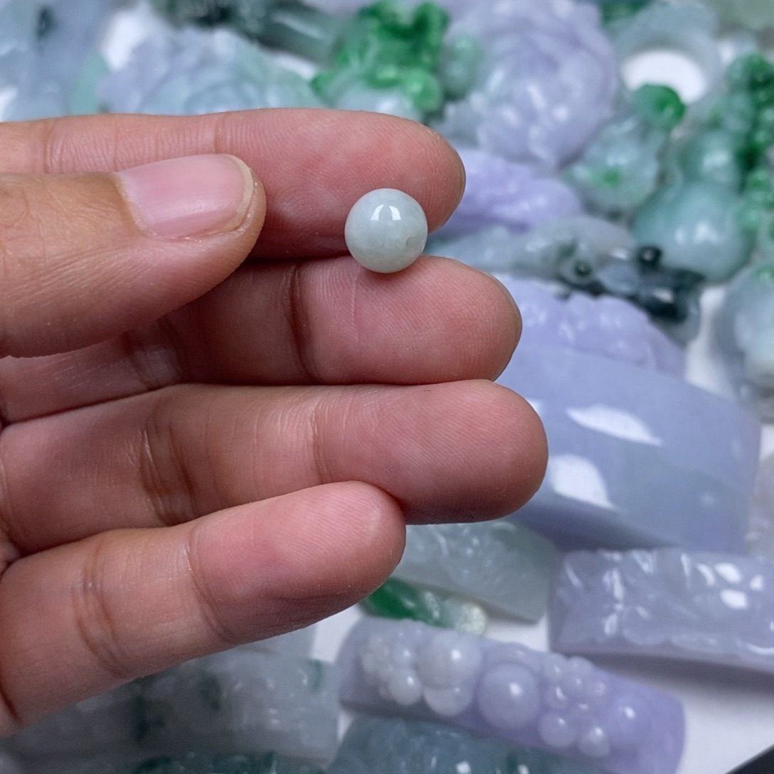 颈饰未镶嵌翡翠小*翡翠