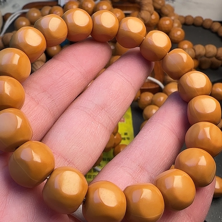 猴头核桃手串全品精工龙炎小六方尺寸12mm