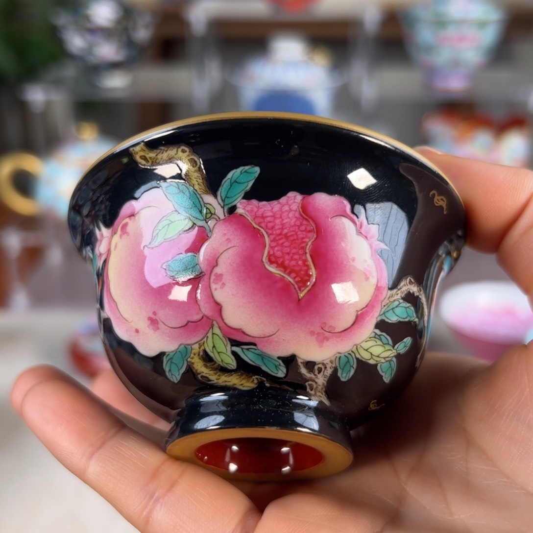 喵纯手工手绘 高端茶器