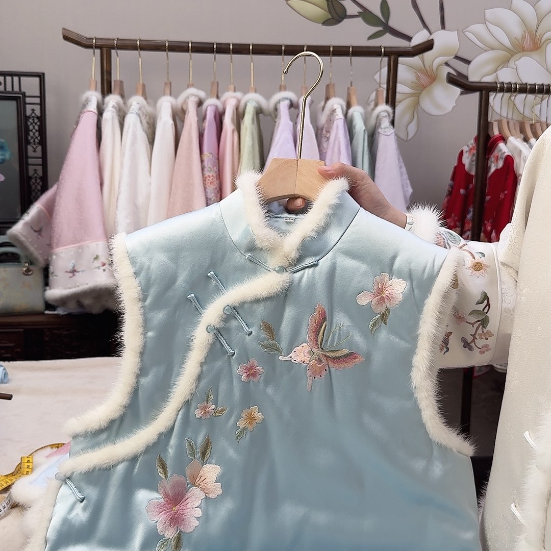 9号 真丝棉衣 马甲