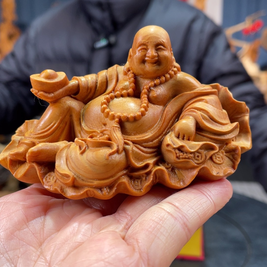 柏木（崖柏）手把件