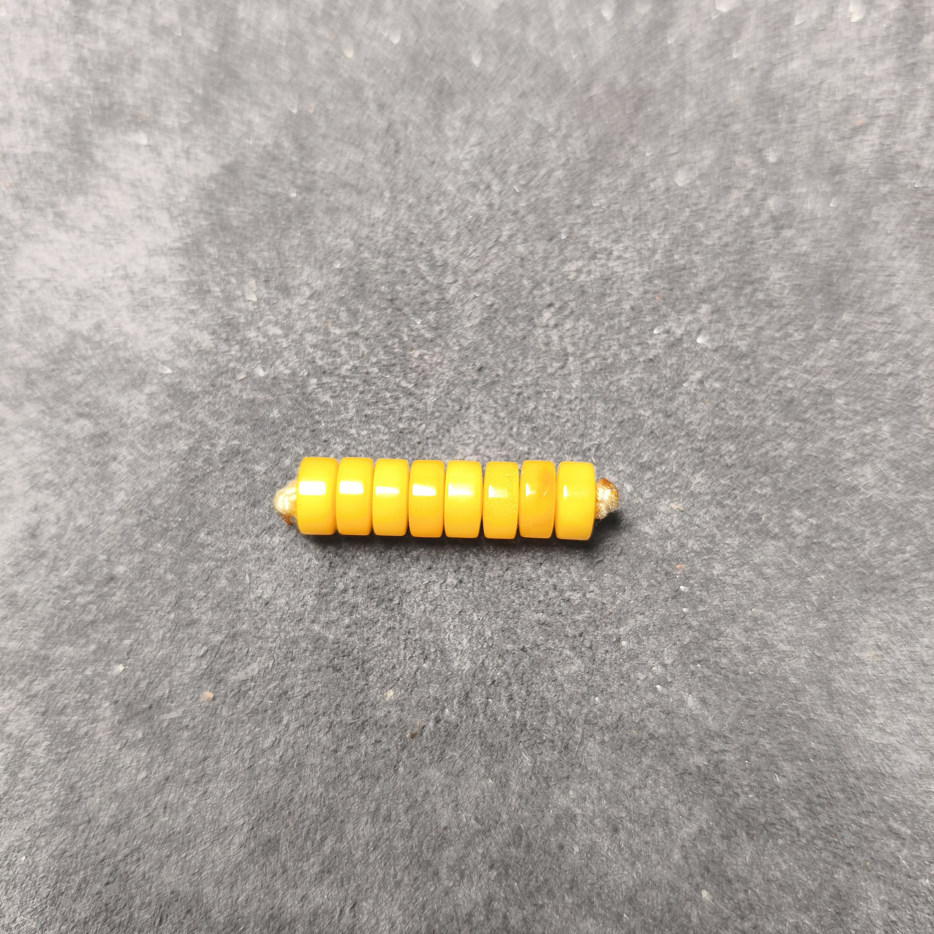 6天然蜜蜡原矿精工直切隔片八片计数器两用款（多样性发货）