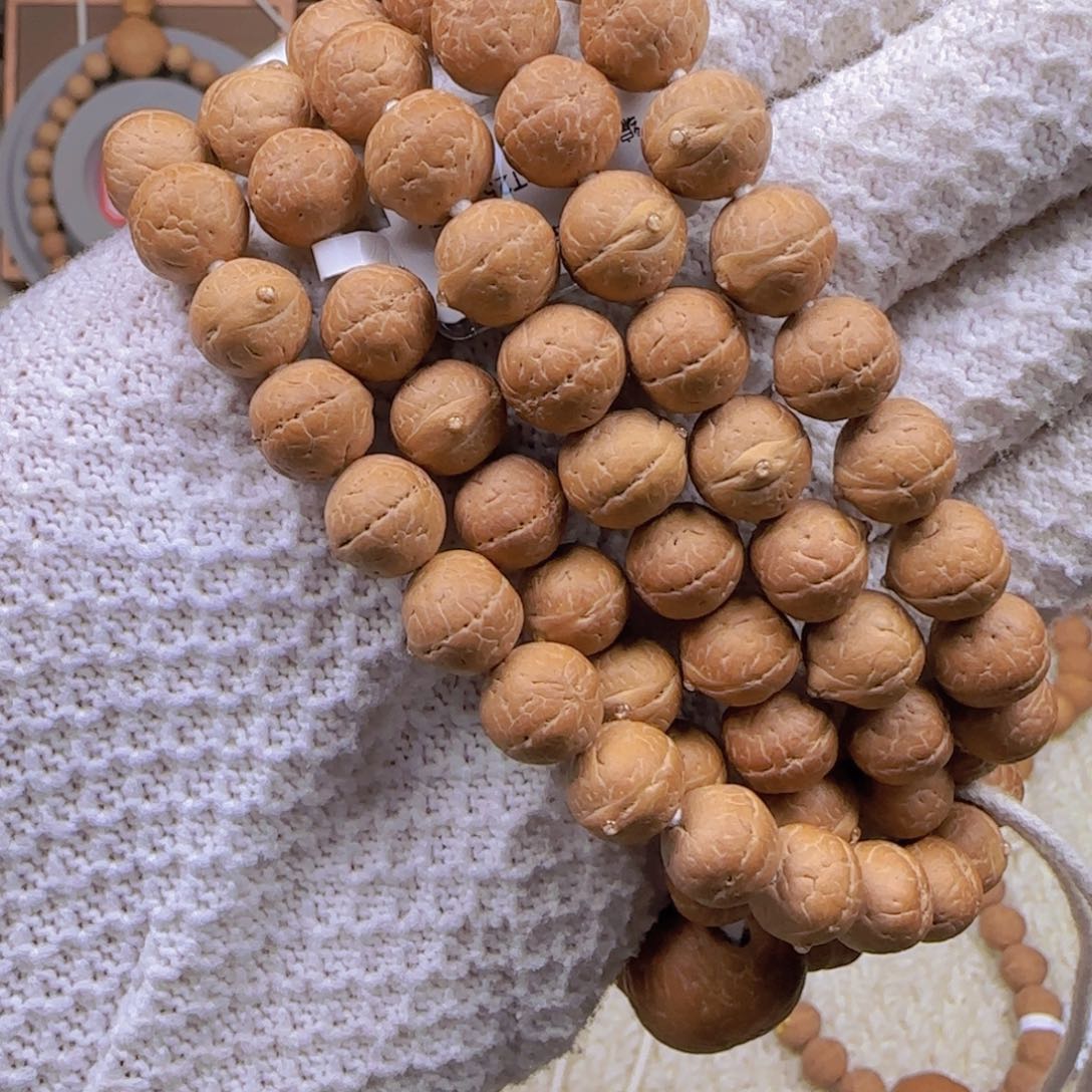 随***安凤眼菩提手串10mm左右实心108