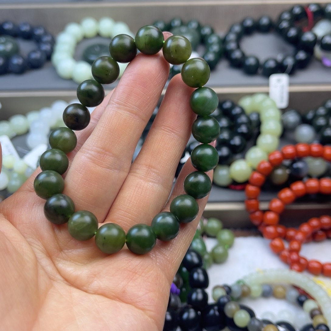 和田玉手链未镶嵌