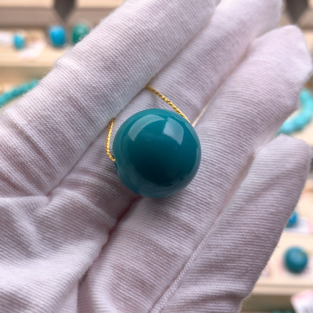 函***晏未镶嵌绿松石珠宝奇石