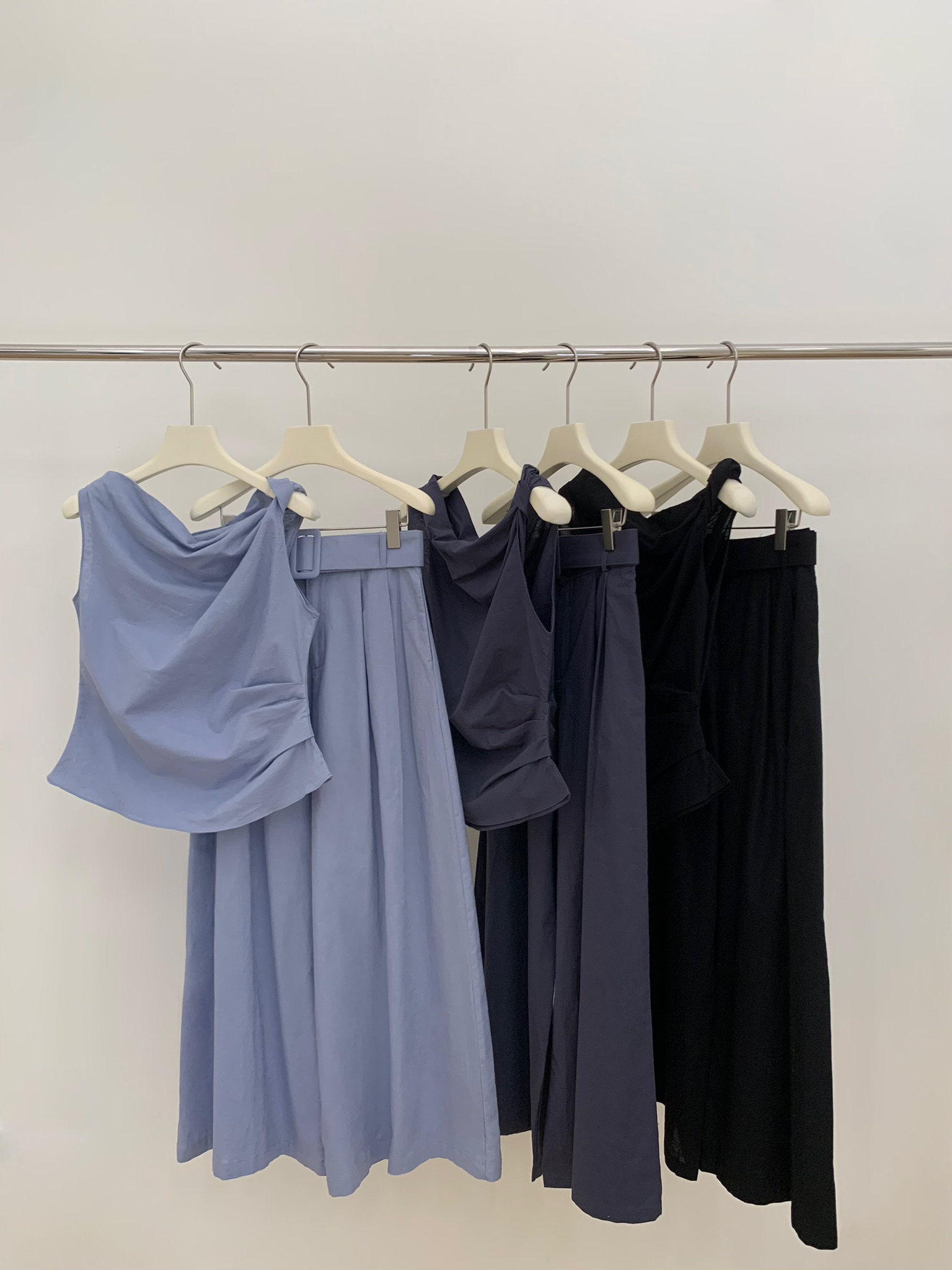 vvs@5631 韩系高级感气质扭结上衣+休闲阔腿裤套装 6-4