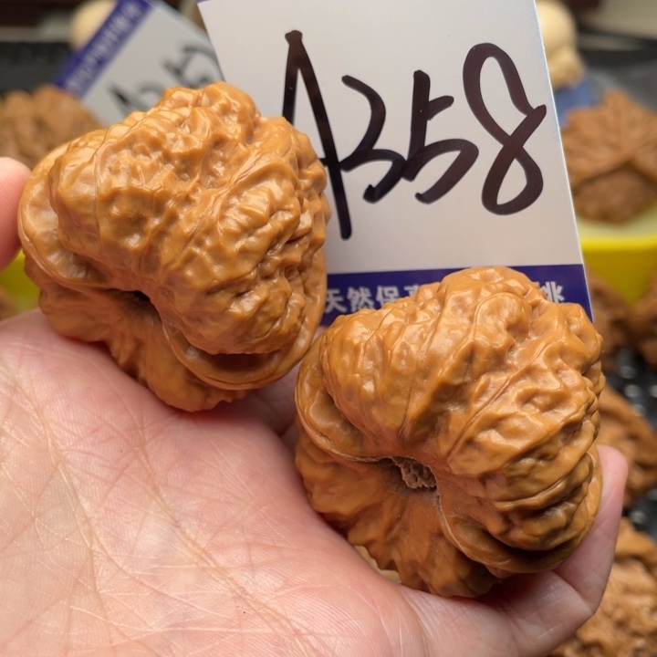 桃核把件蛤蟆头42