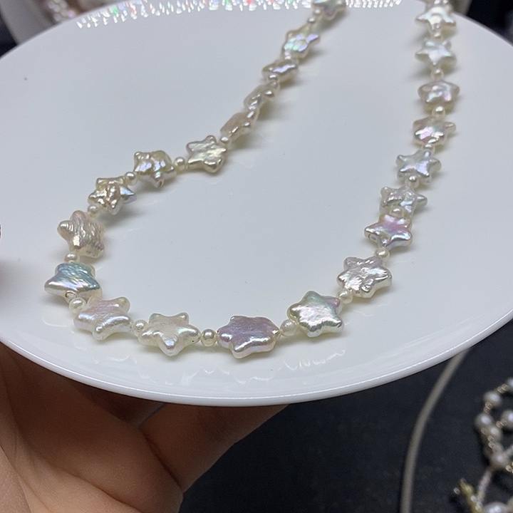 淡水珍珠未镶嵌颈饰