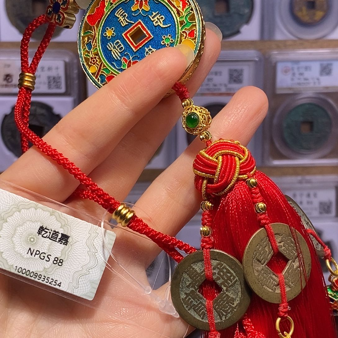 铜乾道嘉 景泰蓝工艺5254