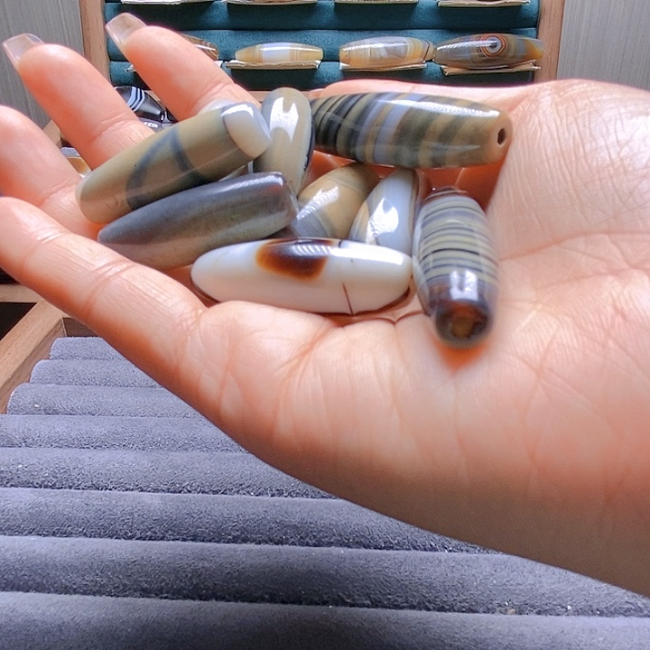 *****玛瑙/玉髓未镶嵌吊坠(不含链)