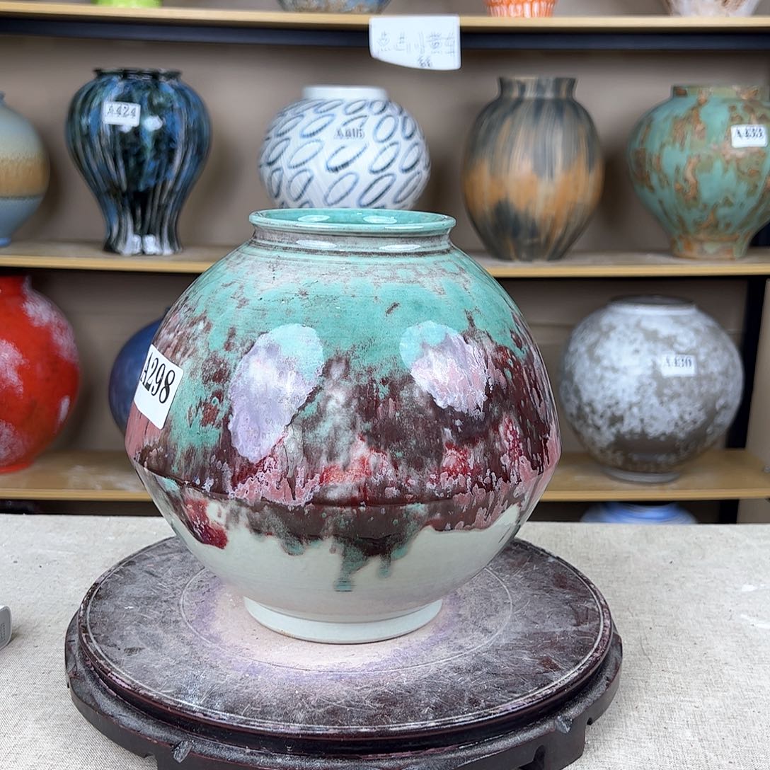 陶瓷298花瓶摆件创意的