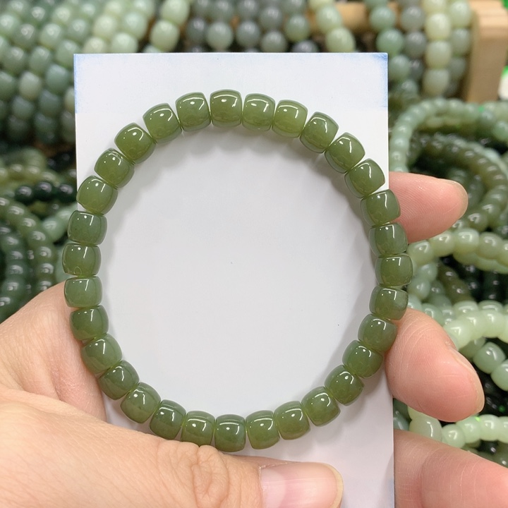 青***橘和田玉未镶嵌珠宝奇石