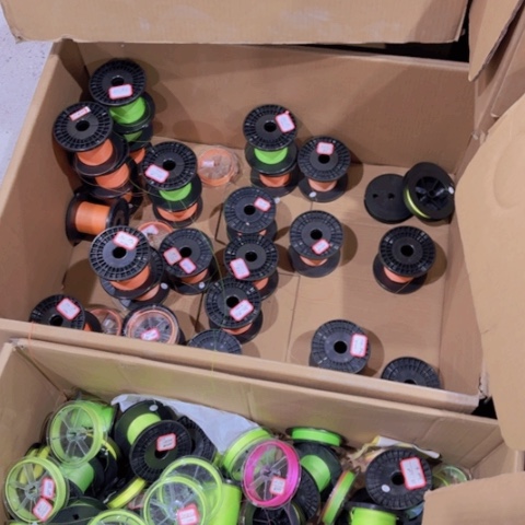 PE12编橙色4号强耐磨500米