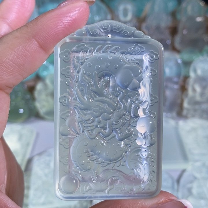 岫玉吊坠未镶嵌吊坠