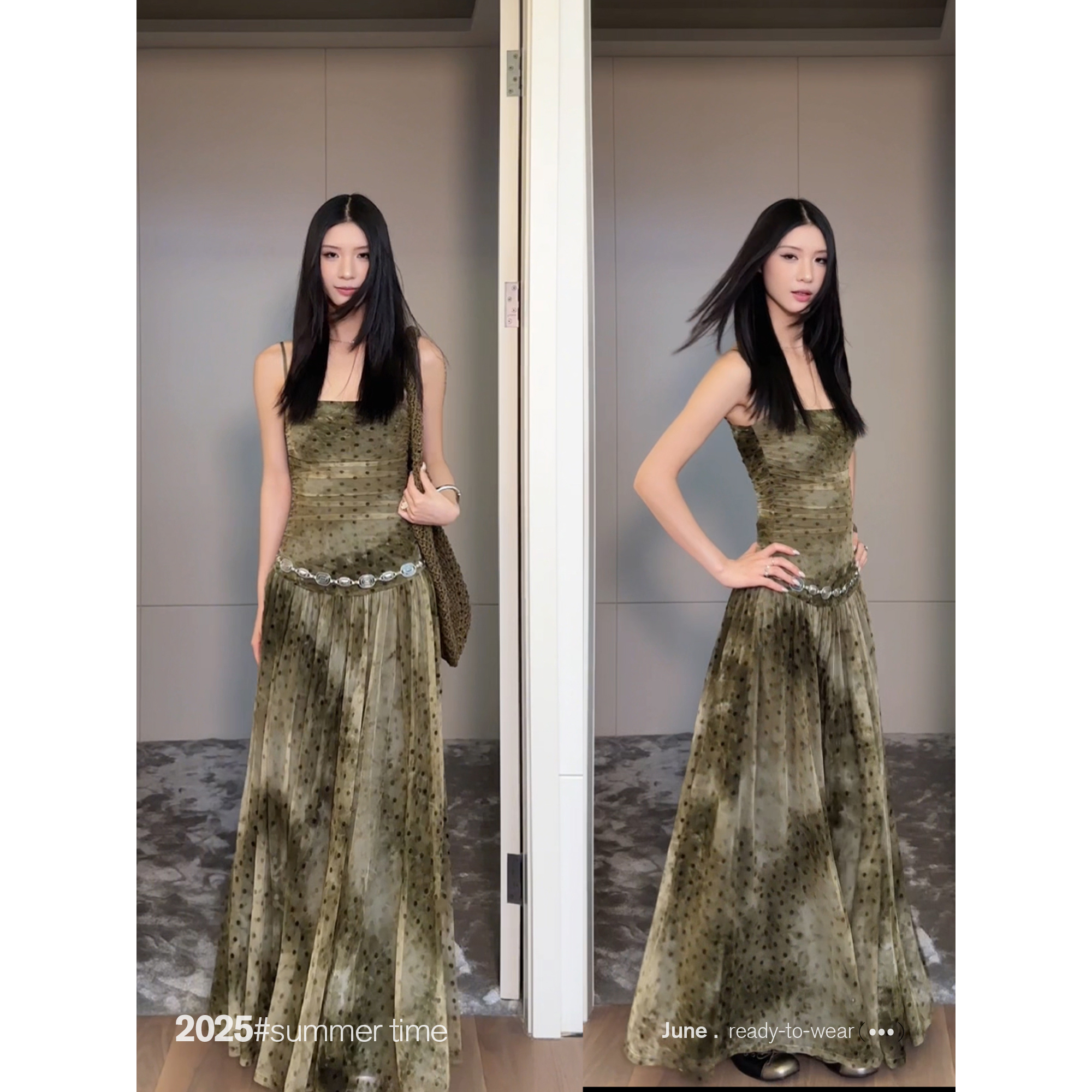 SUNONEONE银色腰链女ins小众高级感复古腰带波西米亚装饰配裙子