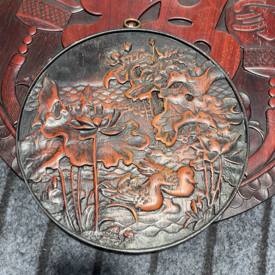 木非洲紫檀木雕牌匾挂匾