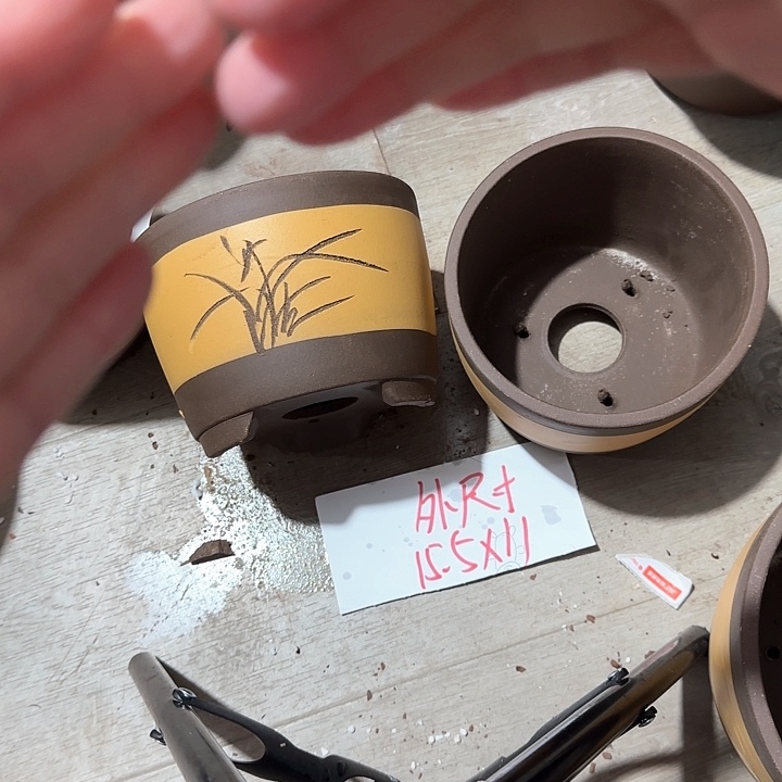 紫砂花盆破损包赔