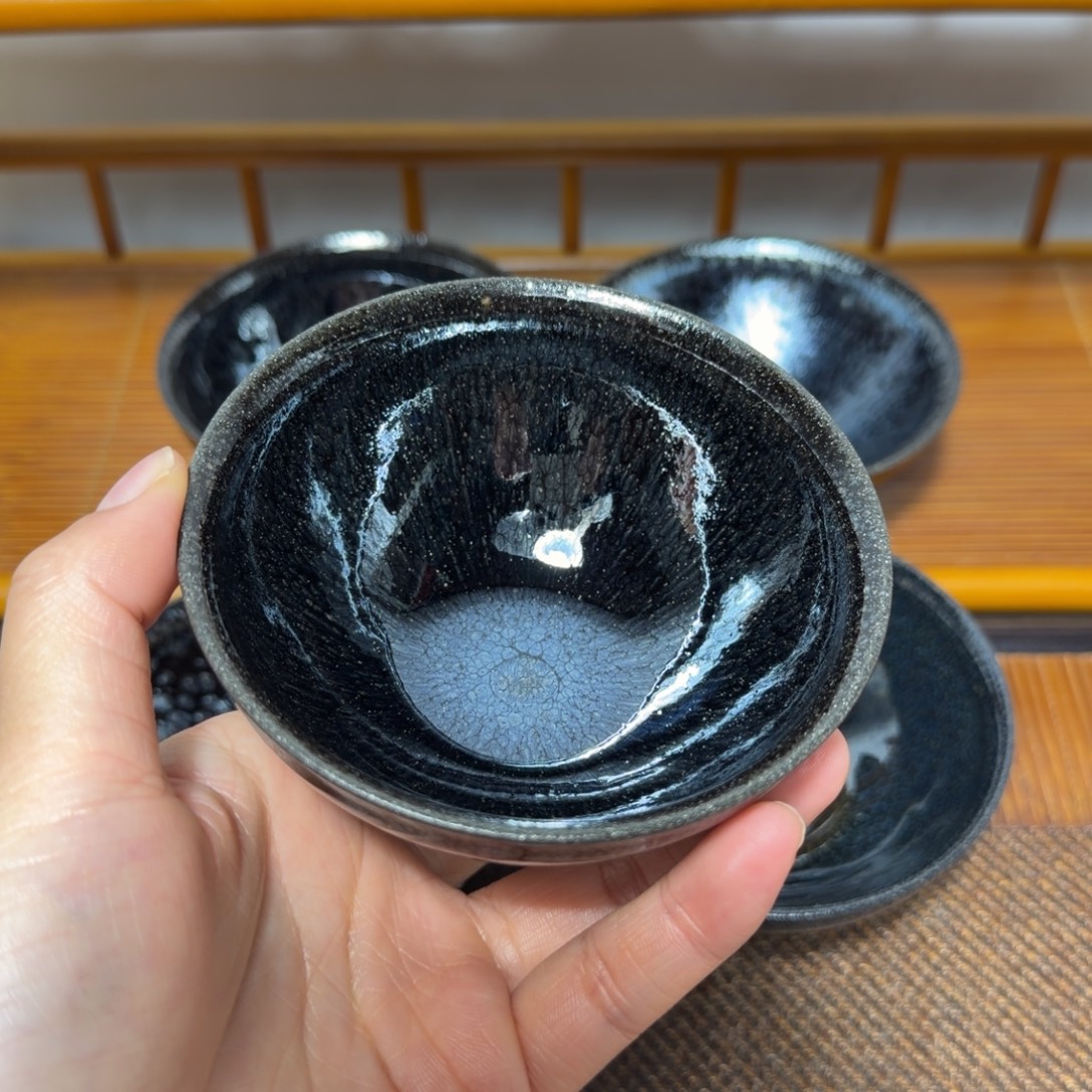 茶盏建盏手工制作主人杯茶杯