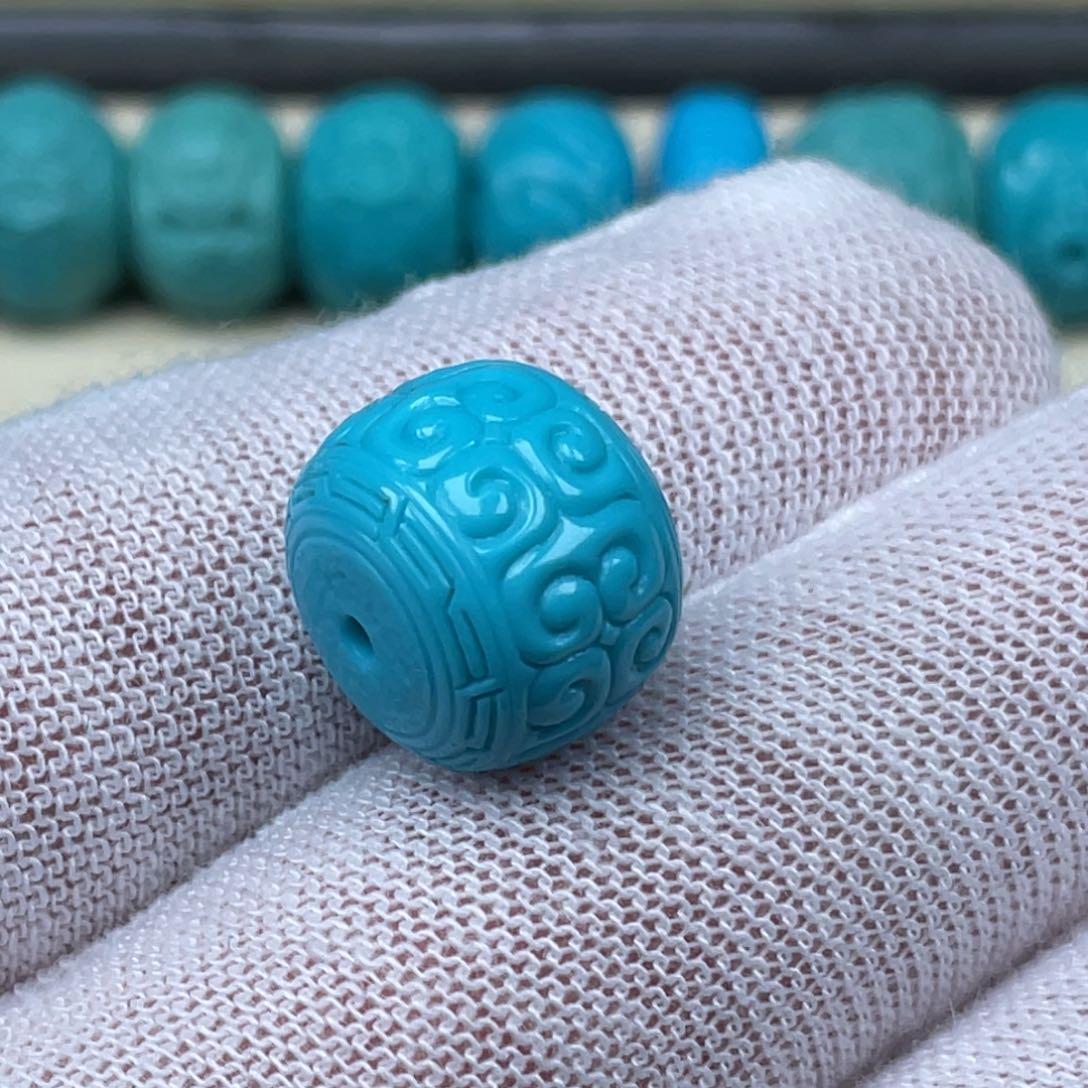 绿松石挂件未镶嵌14.2✖️11.7mm