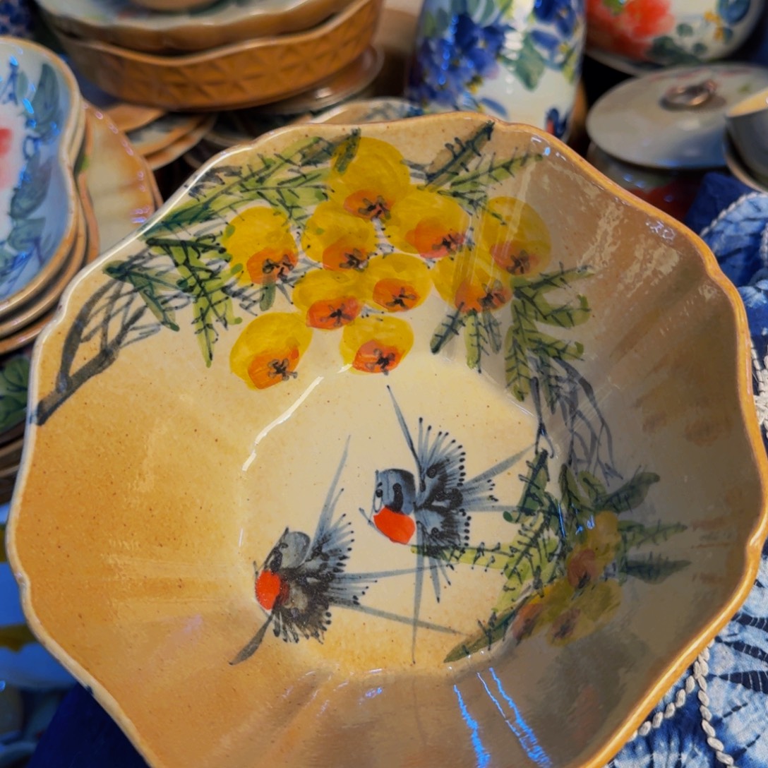 瓷片景德镇陶瓷手工手绘