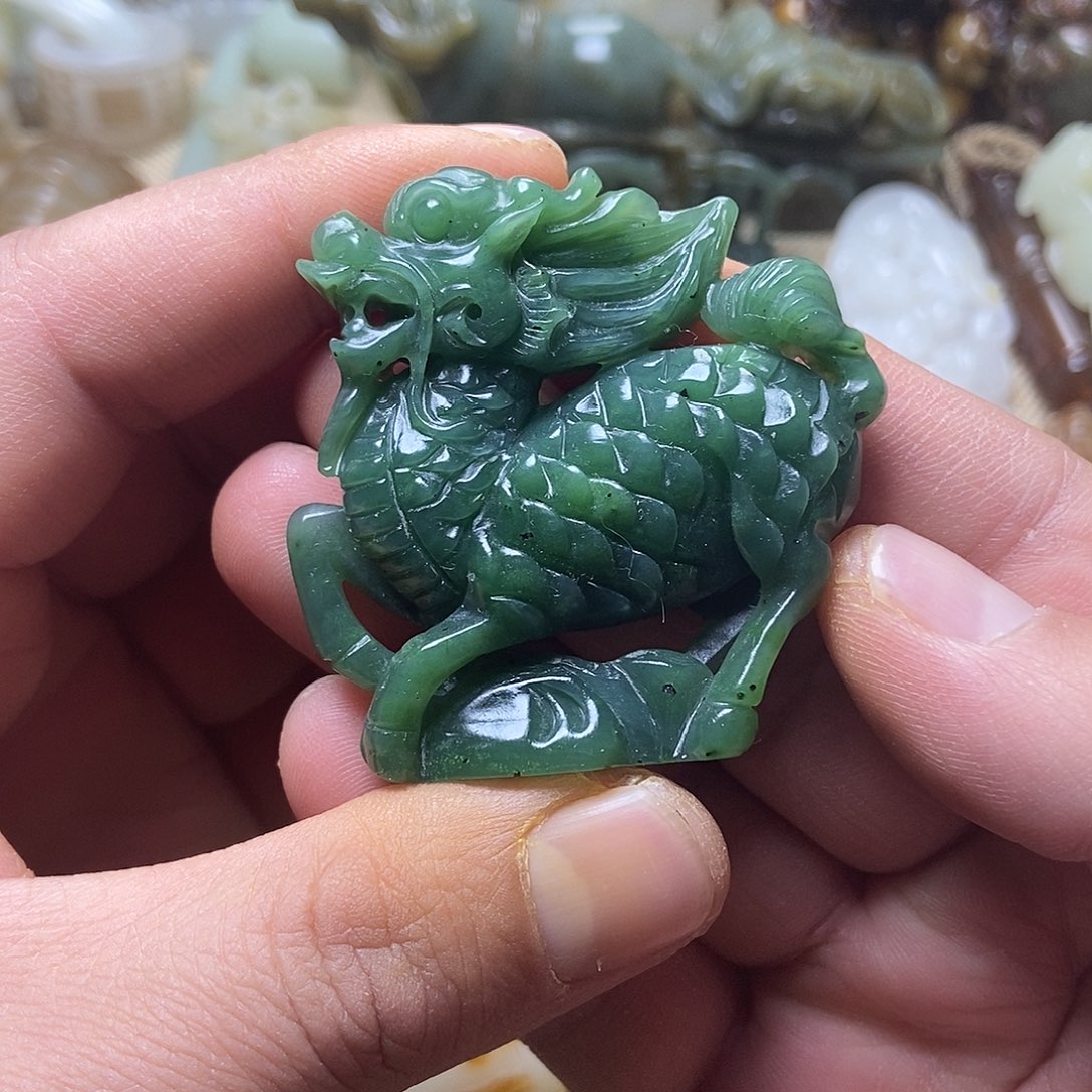 和田玉挂件未镶嵌