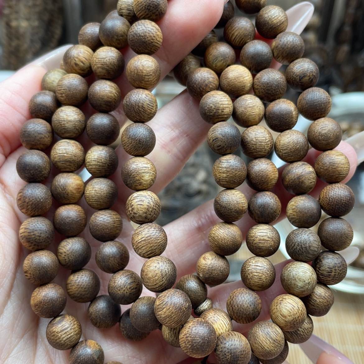 【闪购商品】沉香手串芽庄黄奇楠0.8/108