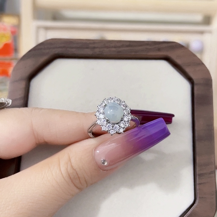 颈饰未镶嵌翡翠天然翡翠A货