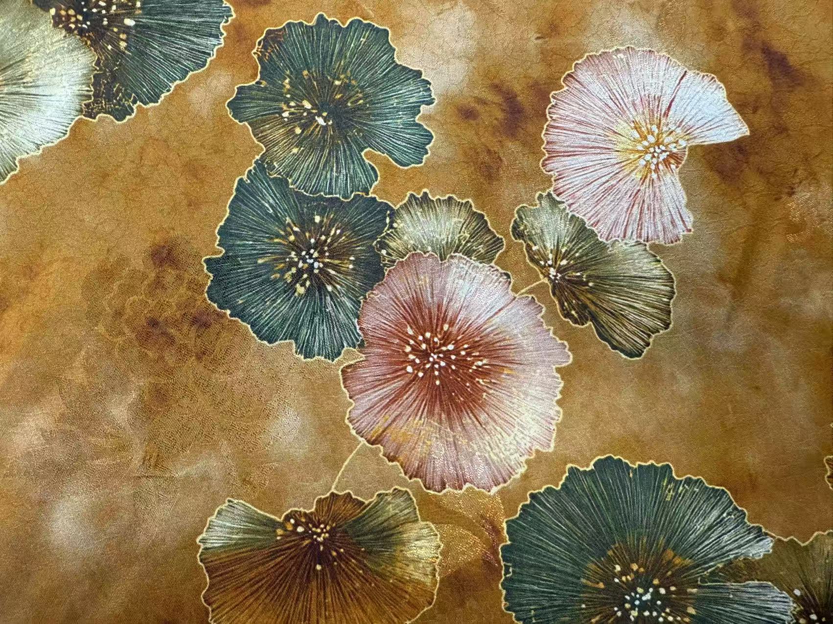 【A-6】人丝香云纱国风新中式服装面料（特殊商品裁剪不退）