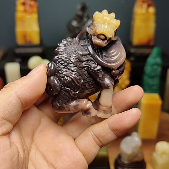 寿山石手把件手把件