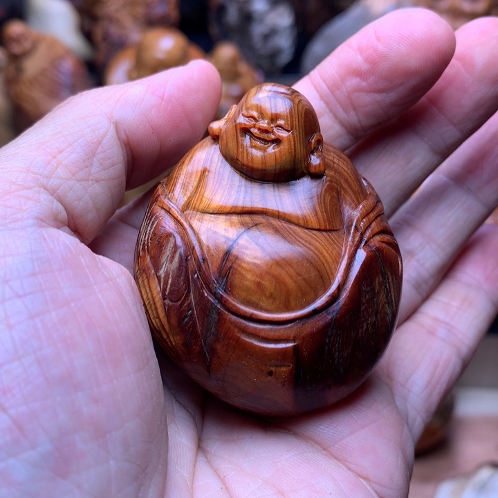 柏木（崖柏）崖柏陈化料手把件