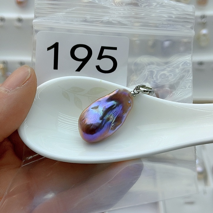 淡水珍珠颈饰银S925镶嵌