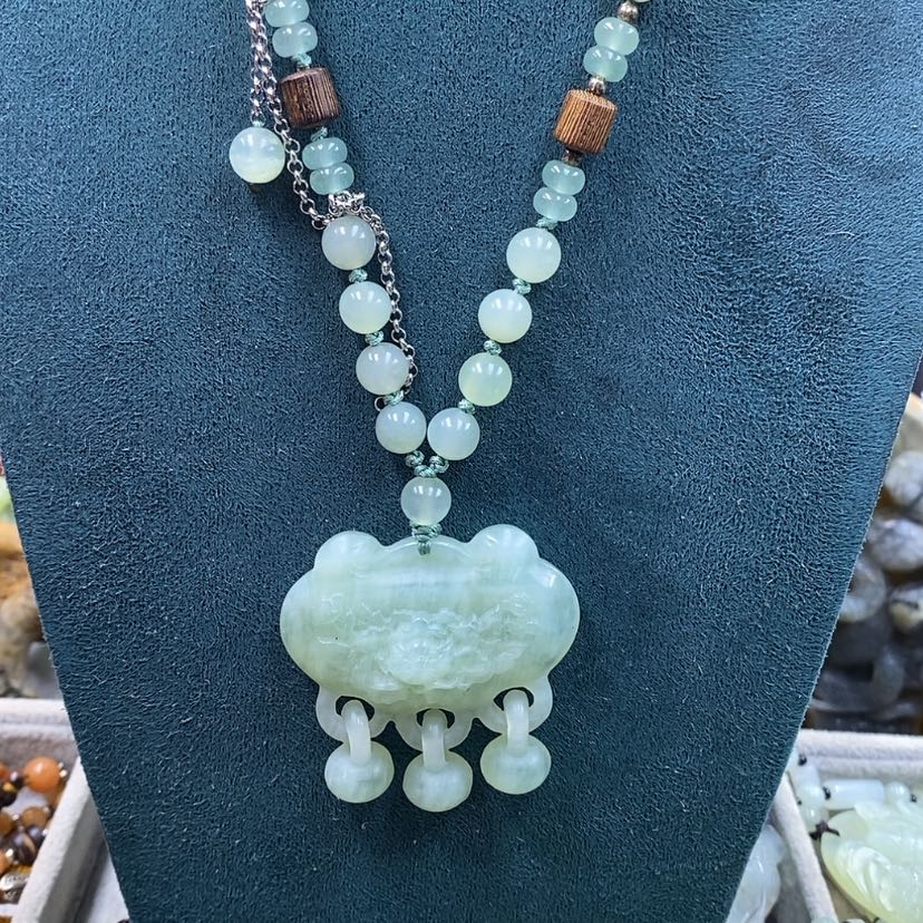 【闪购商品】未镶嵌岫玉吊坠