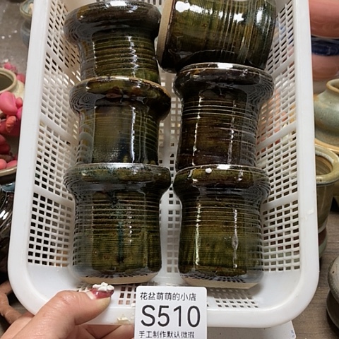 紫砂花盆510微瑕品口径5.5左右