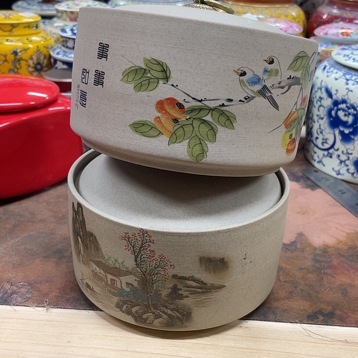 陶瓷罐茶叶罐密封罐储物罐